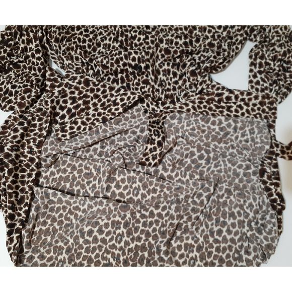 Peck & Peck Leopard Button Down Stretch Dress - Picture 5 of 8